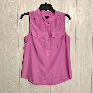 J. Crew Pink Sleeveless Top Size 4